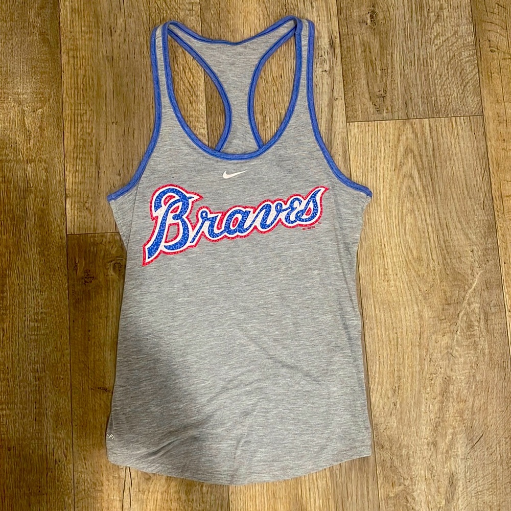 Braves Nike dri-fit sports tank